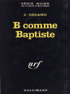 cover image of B comme Baptiste